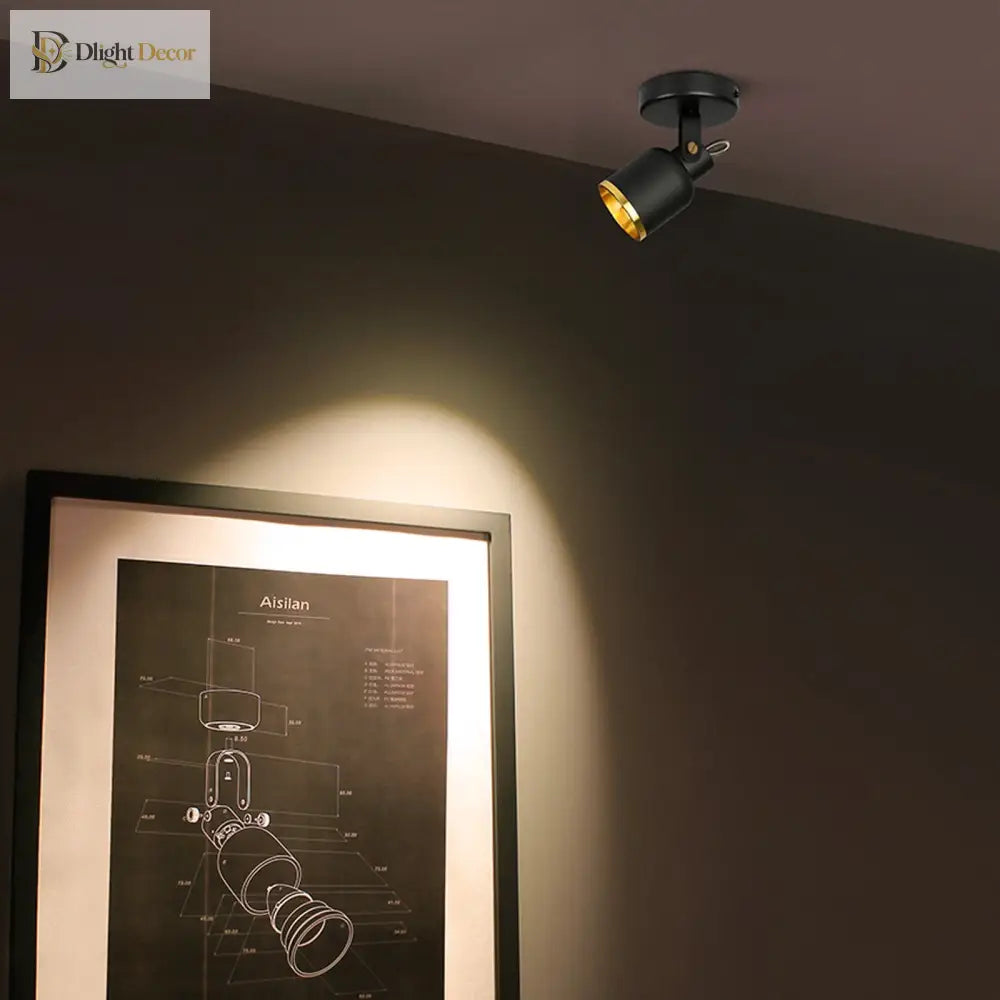 Emily’s Nordic Led Ceiling Spotlight - Adjustable 60° Surface Mounted Light Spotlight