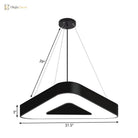 Emily’s Modern Triangle Led Pendant Light: A Versatile Choice For Stylish Illumination