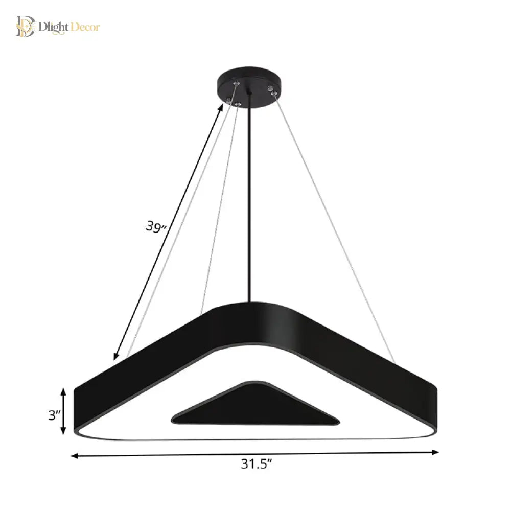 Emily’s Modern Triangle Led Pendant Light: A Versatile Choice For Stylish Illumination