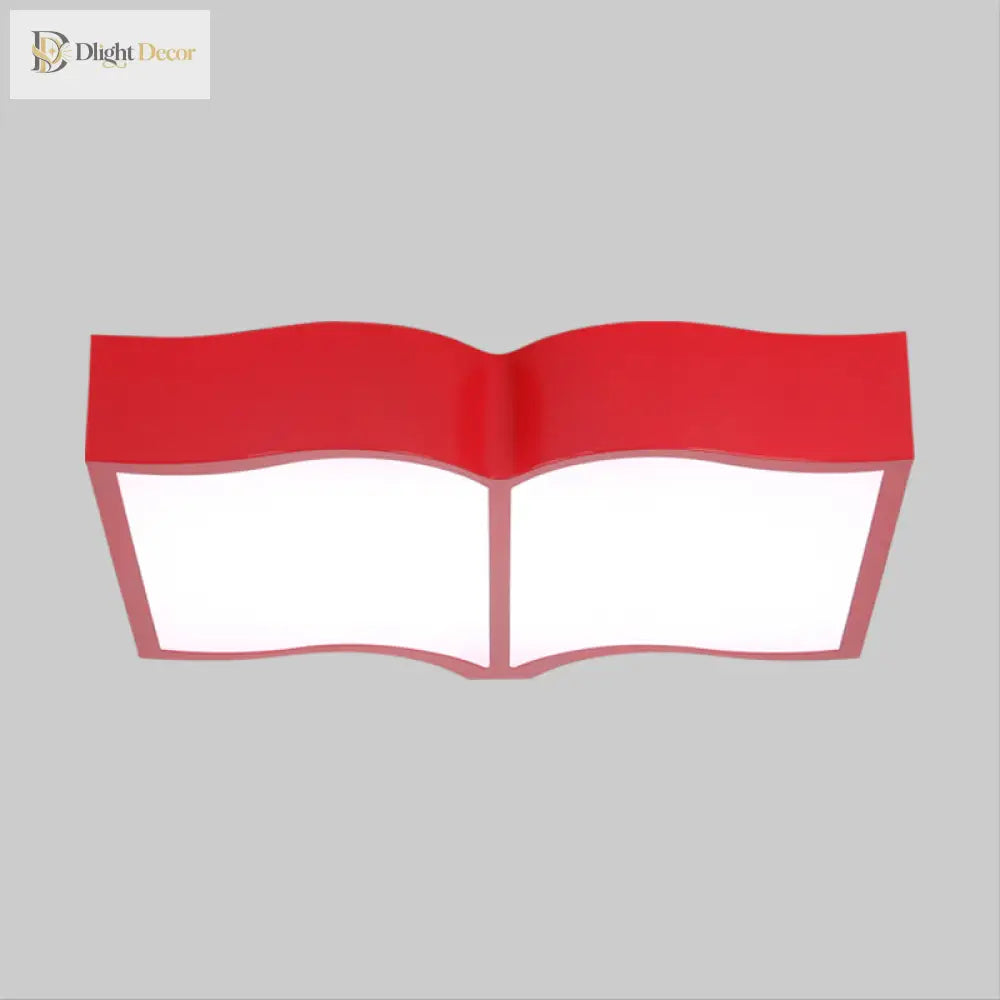 Emma’s Playful Book Light - Warm Led Glow For Children’s Rooms
