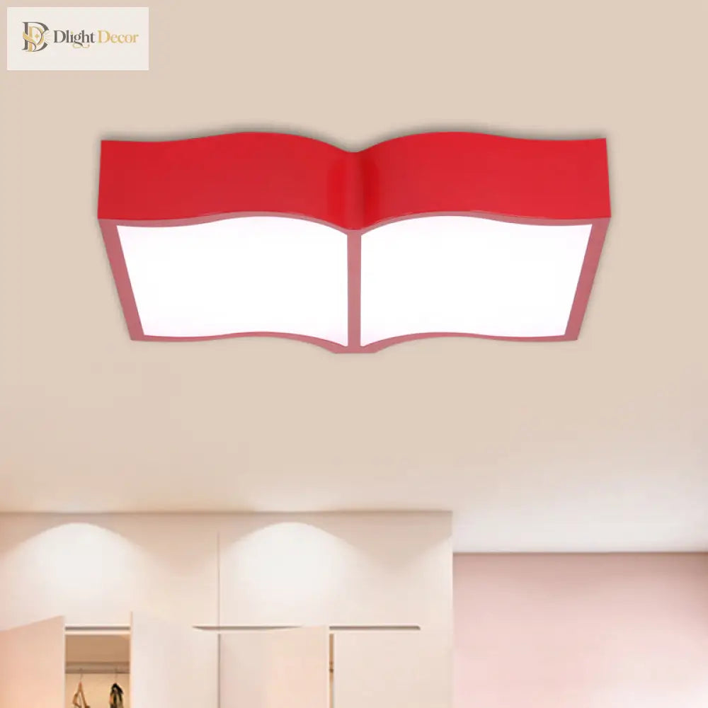 Emma’s Playful Book Light - Warm Led Glow For Children’s Rooms