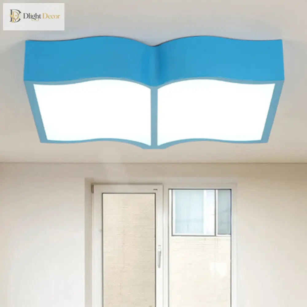 Emma’s Playful Book Light - Warm Led Glow For Children’s Rooms