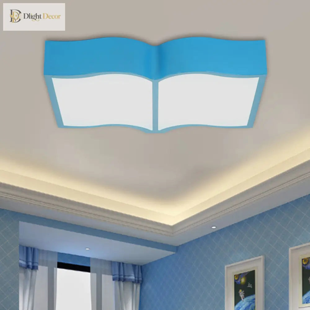 Emma’s Playful Book Light - Warm Led Glow For Children’s Rooms