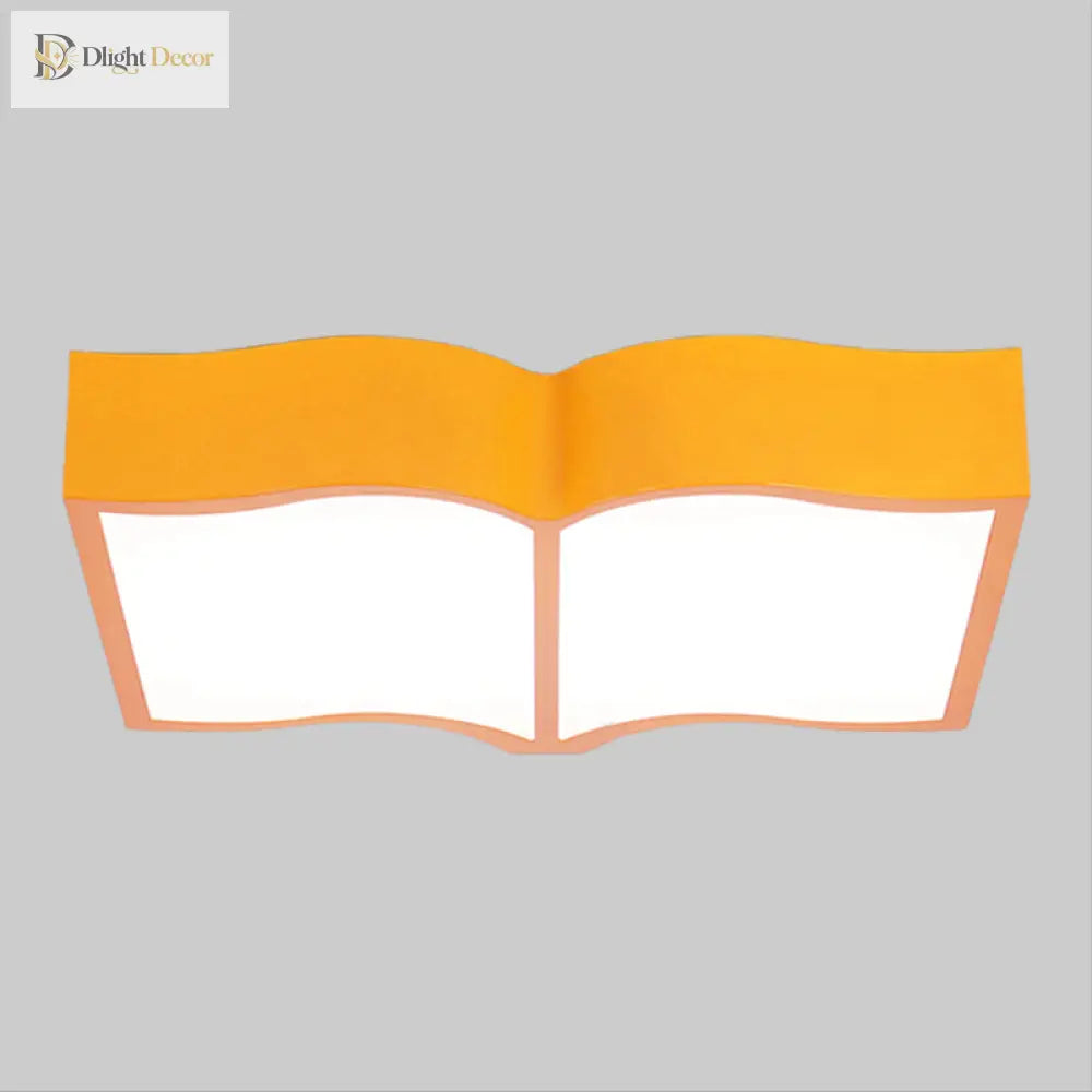 Emma’s Playful Book Light - Warm Led Glow For Children’s Rooms
