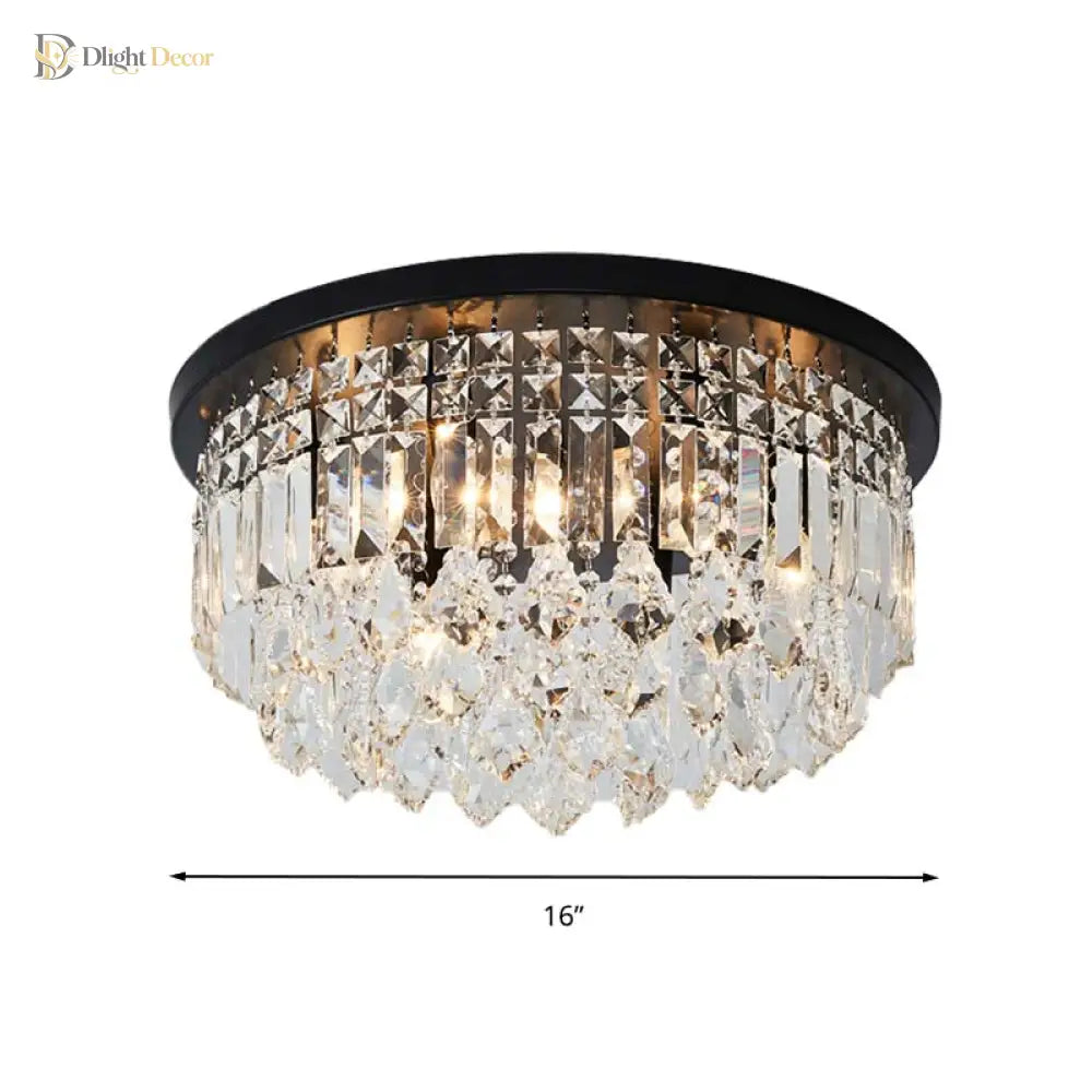 Enchanting Crystals: Modern Elegance For Your Ceiling