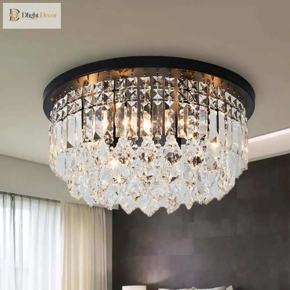 Enchanting Crystals: Modern Elegance For Your Ceiling