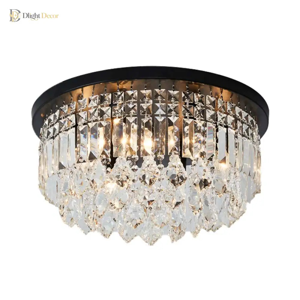 Enchanting Crystals: Modern Elegance For Your Ceiling