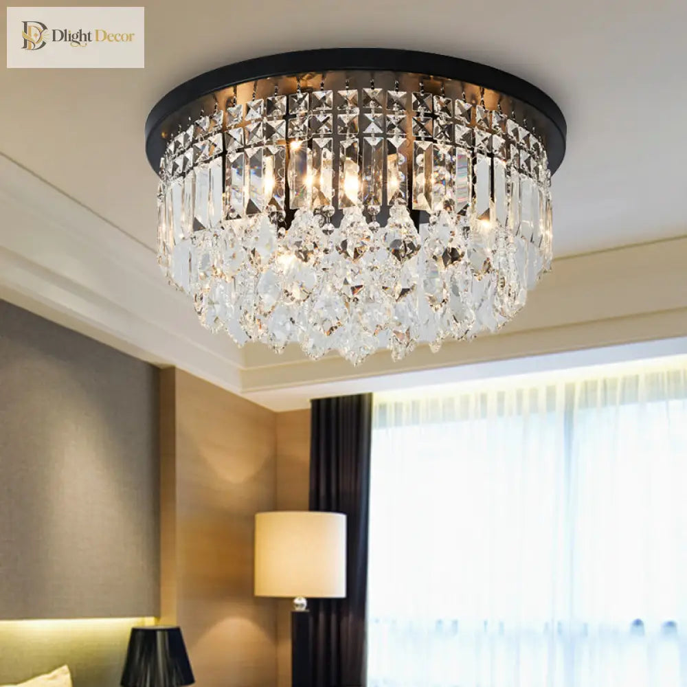Enchanting Crystals: Modern Elegance For Your Ceiling