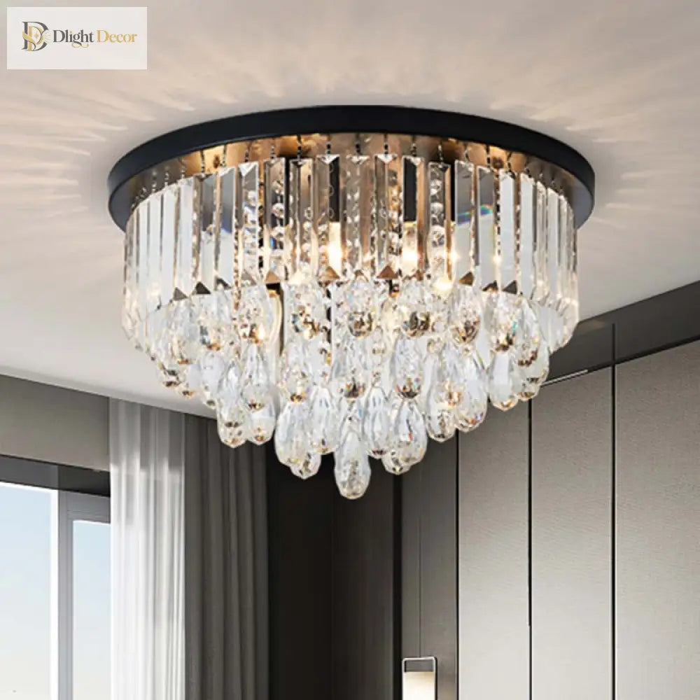 Enchanting Crystals: Modern Elegance For Your Ceiling