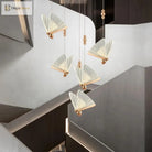Entrancing Elegance: The Evelyn Butterfly Stair Chandelier Pendant Lighting