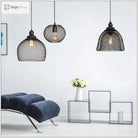 Ethan’s Industrial Wire Mesh Pendant Lamp: A Touch Of Charm