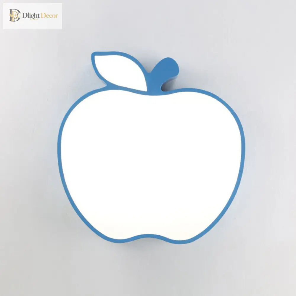 Ethan’s Enchanted Apple: Blue Led Ceiling Light For Kids’ Rooms Fixtures