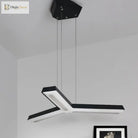 Ethan’s Modern Y - Shaped Led Pendant Lamp: Enhance Your Office With Style And Efficiency