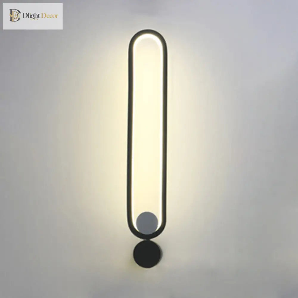Ethan’s Modern Wall Sconce - Adjustable Black Led Light