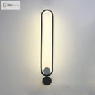 Ethan’s Modern Wall Sconce - Adjustable Black Led Light