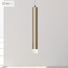 Ethan’s Modern Slim Pendant Lamp: A Touch Of Sophistication In Multiple Sizes Gold / 12 White