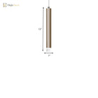 Ethan’s Modern Slim Pendant Lamp: A Touch Of Sophistication In Multiple Sizes