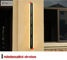 Eva’s Waterproof Aluminum Led Outdoor Wall Lamp - Remote Controlled Garden Porch Sconce Lamps
