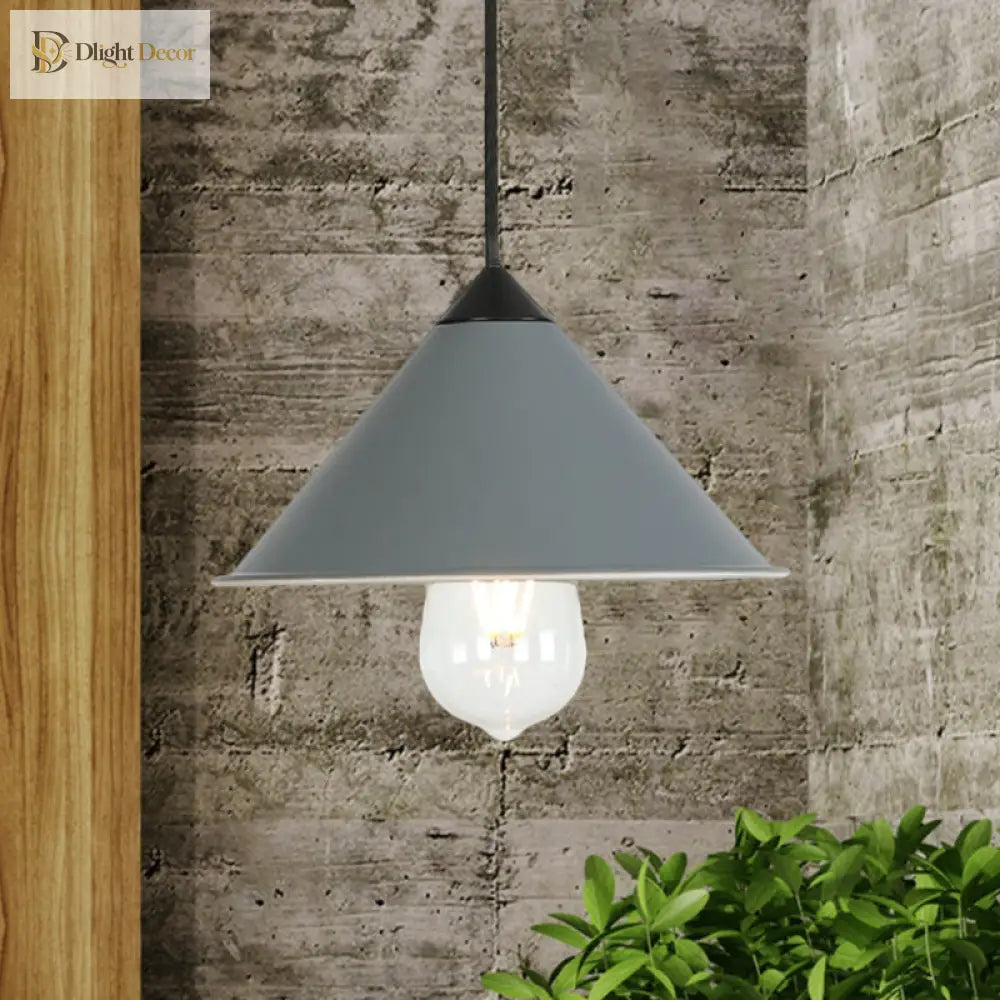 Eva - Stylish Cone Pendant Lamp (Choose Your Color!)