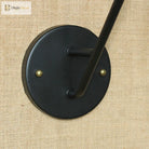 Evangeline - Vintage Industrial Wall Sconce With Black Metal Shade