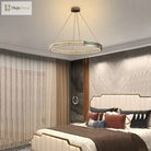 Evelyn’s Elegance Chandelier - Chic Wall/Pendant Light With Luxurious Shell Design