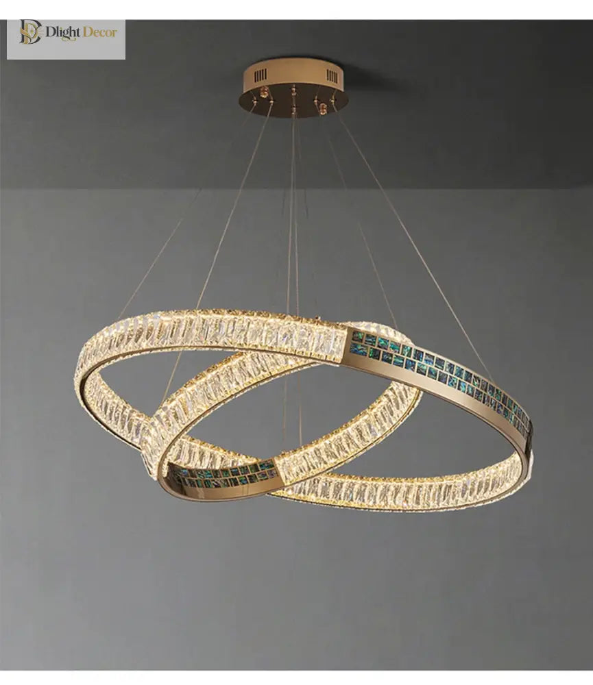 Evelyn’s Elegance Chandelier - Chic Wall/Pendant Light With Luxurious Shell Design