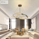 Evelyn’s Elegance Chandelier - Chic Wall/Pendant Light With Luxurious Shell Design