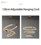 Evelyn’s Elegance Chandelier - Chic Wall/Pendant Light With Luxurious Shell Design