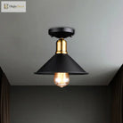 Mary Enchanting Conic Semi - Flush: Vintage Charm Meets Modern Style