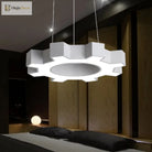 Evelyn’s Energetic Gear Pendant: Illuminate Your Gym With Modern Style Pendant Lighting