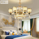 Exquisite Crystal Pendant Chandelier - A Luxurious And Romantic Lighting Fixture For Your Living