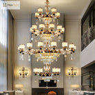 Exquisite Crystal Pendant Chandelier - A Luxurious And Romantic Lighting Fixture For Your Living