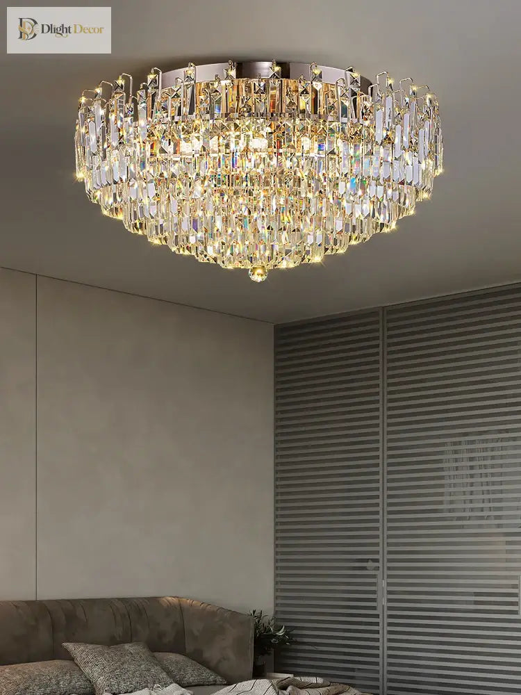 Exquisite Light Luxury Crystal Chandelier For Elegant Living And Dining Spaces Chandelier
