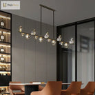 Exquisite Crystal Pendant Lights - Elegant Indoor Lighting For Dining Rooms And Salons