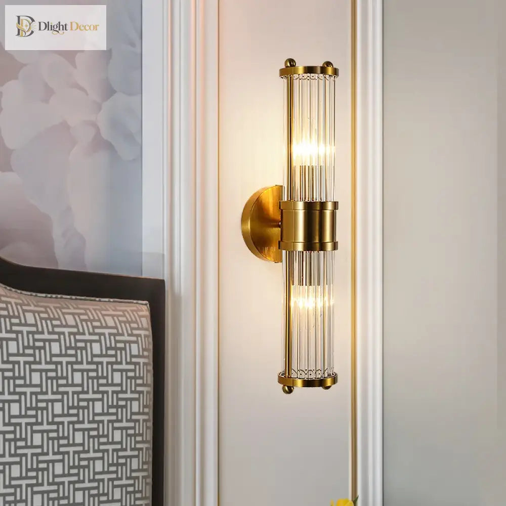 Exquisite Led E14 Crystal Wall Lights - Luxury Modern Decoration For Bathrooms Kitchens Living