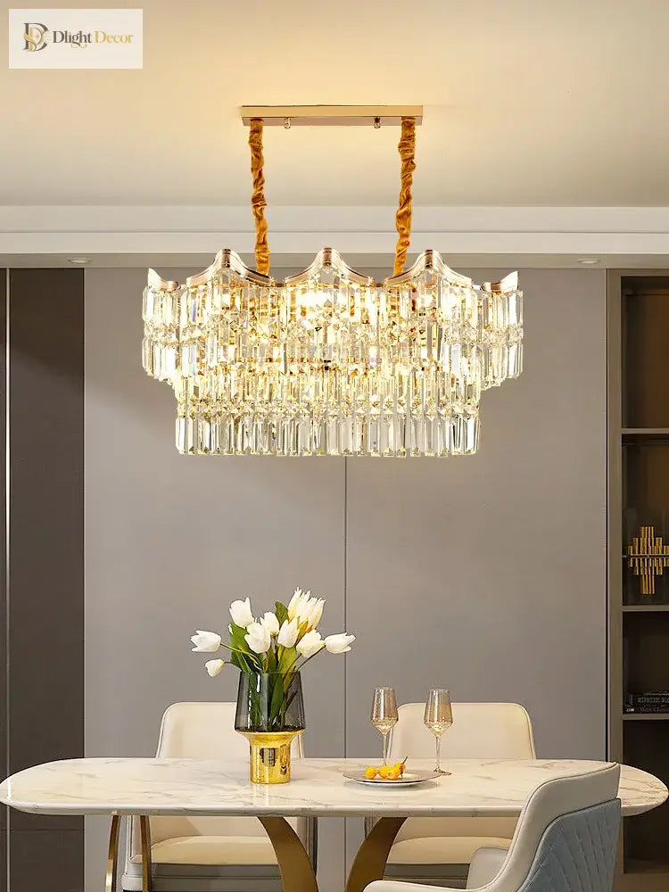 Exquisite Crystal Chandelier For Living Rooms Bedrooms And More - Modern French Light Luxury Design