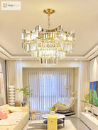 Exquisite Crystal Chandelier For Living Rooms Bedrooms And More - Modern French Light Luxury Design