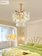 Exquisite Crystal Chandelier For Living Rooms Bedrooms And More - Modern French Light Luxury Design