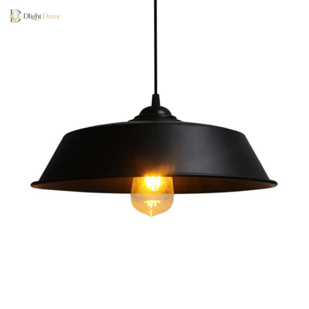 Modern Farmhouse Meets Industrial Chic: The Height Adjustable Black & White Pendant Lamp