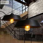 Modern Farmhouse Meets Industrial Chic: The Height Adjustable Black & White Pendant Lamp