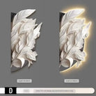 Dlight Decor Feather Mural LED Light for Entry Walls D / 70x140 Wall Art