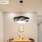 Fiona Elegance Meets Geometric Brilliance: The Hexagonal Led Chandelier