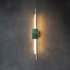 Fiona’s Modern Marble Sconce - Green Led Light With Sophisticated Style