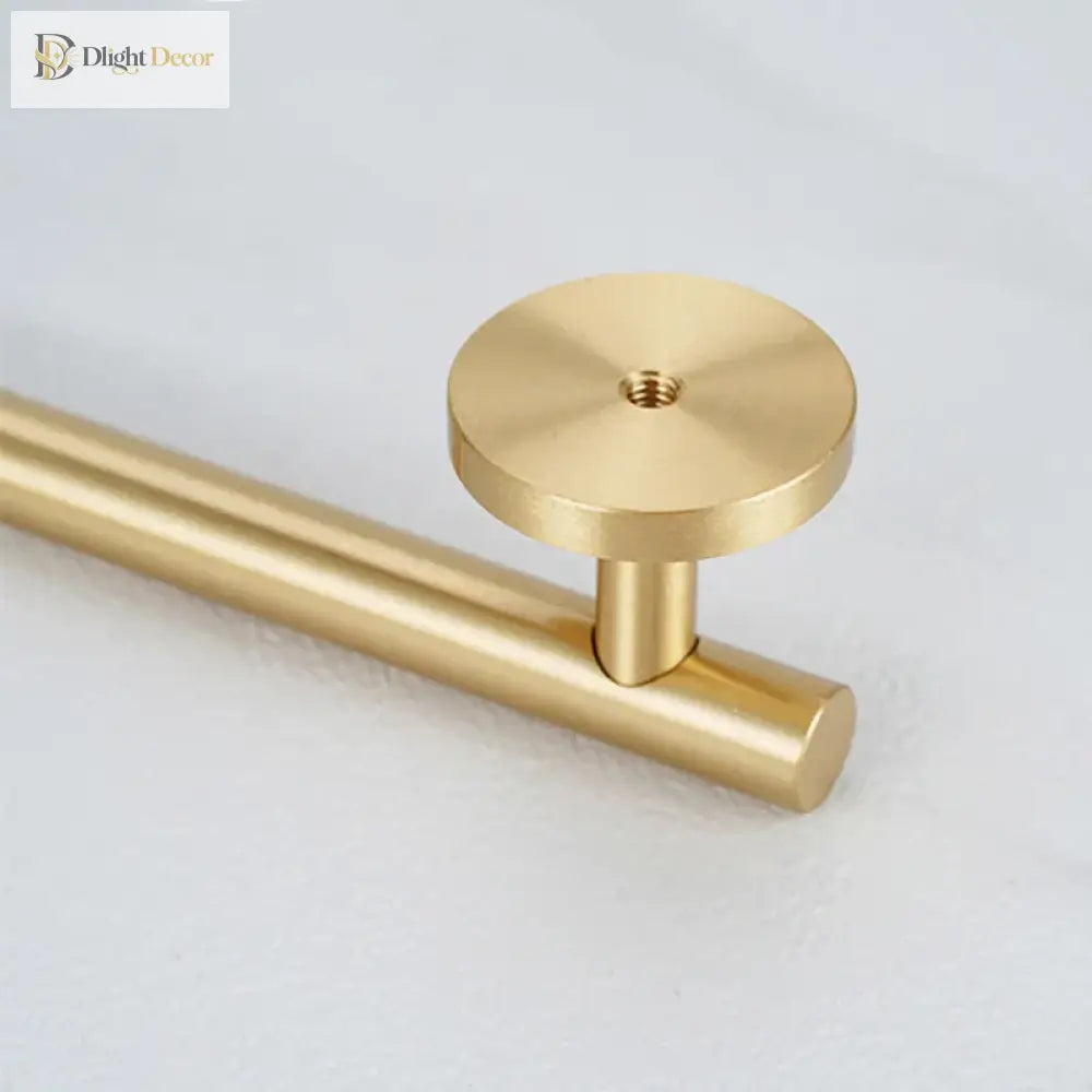France Satin Gold Cabinet Handles – Solid Brass Kitchen Drawer Knobs and Door Pulls (130mm-510mm) Handles