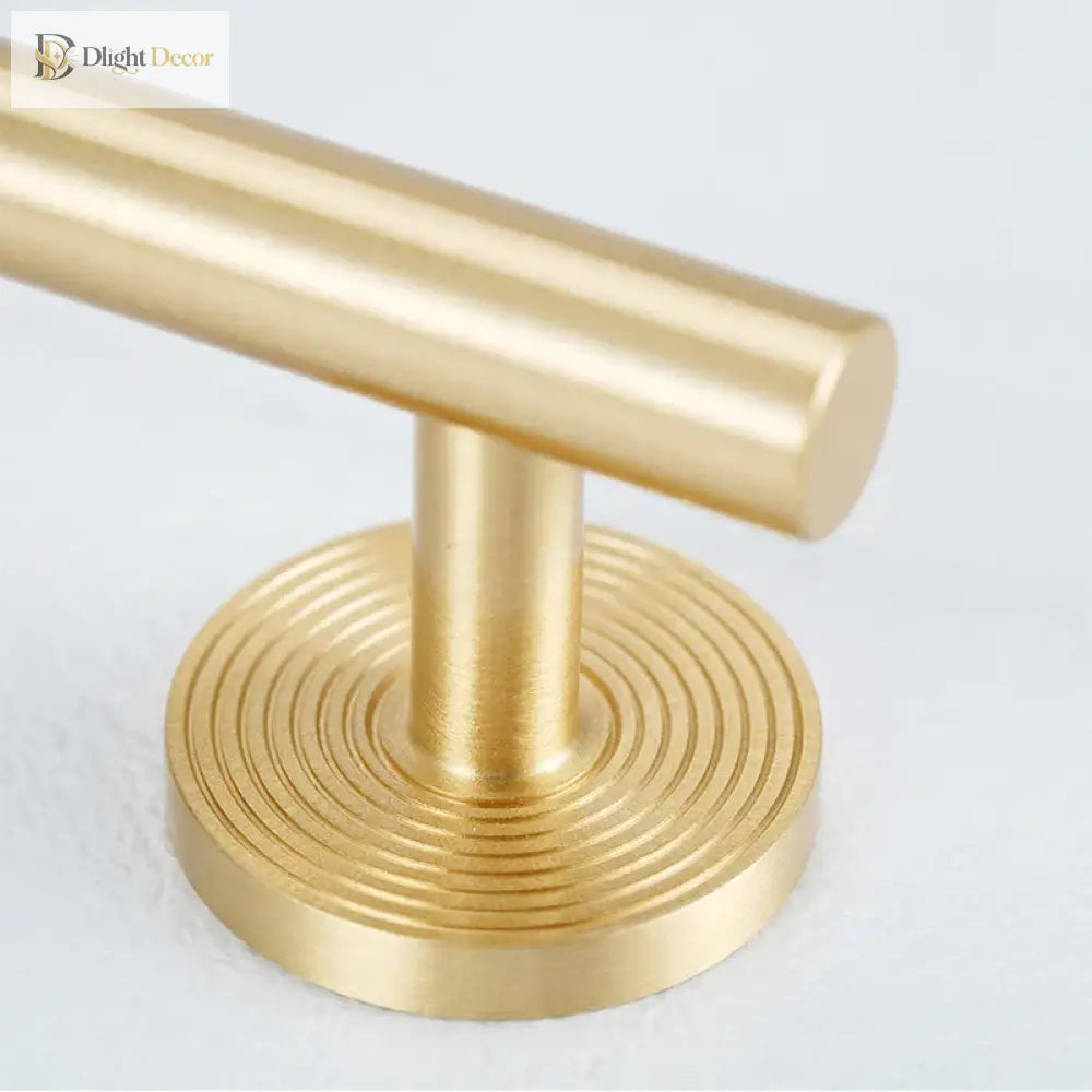 France Satin Gold Cabinet Handles – Solid Brass Kitchen Drawer Knobs and Door Pulls (130mm-510mm) Handles