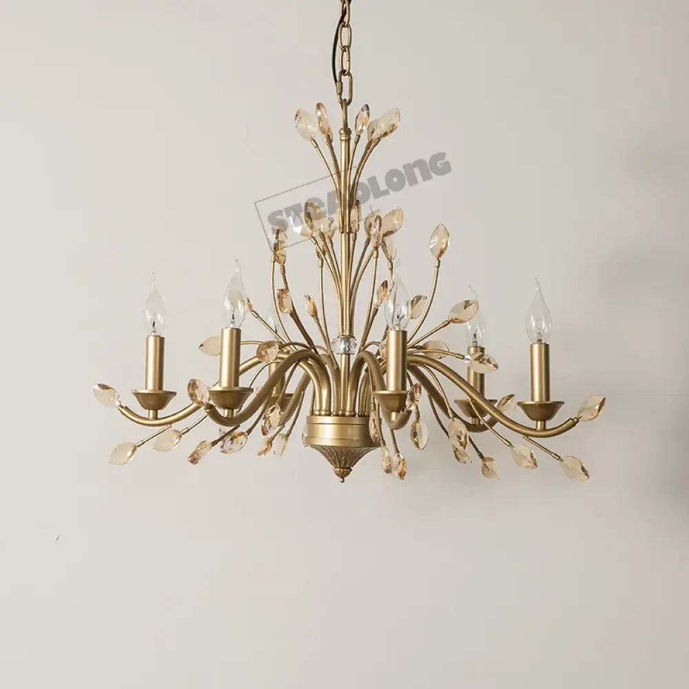 French Branch Crystal Chandelier – configuration option 8