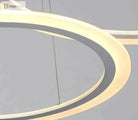 Gabrielle Modern White Circle Led Pendant Lamp