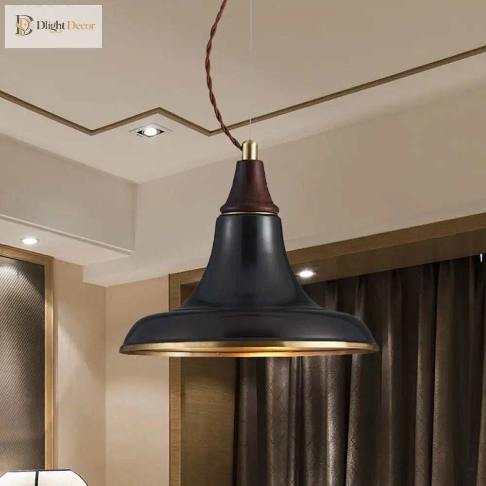 Genevieve Farmhouse Flair Pendant: A Touch Of Retro Charm