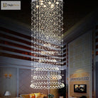 Georgia Elegance With Sparkling Flair: Crystal Ball Flush Mount Light