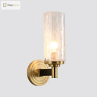 Glimmering Elegance: The Horizon Wall Sconce - Modern Light With Crystal Flair